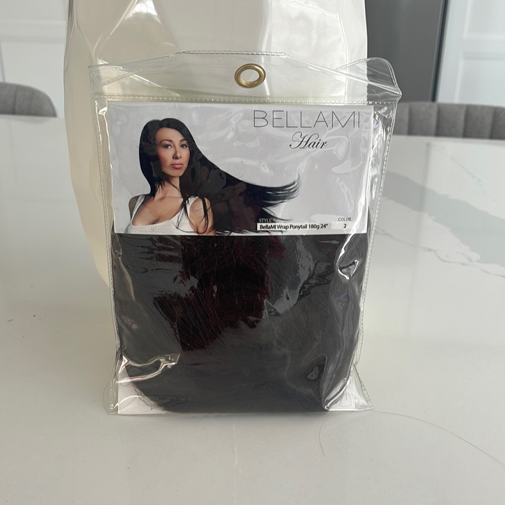 Bellami Wrap Ponytail 180 g 24” Color 2